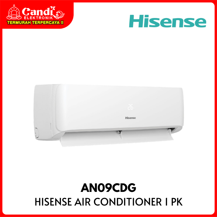 Hisense Air Conditioner 1 Pk Standart An09cdg(id) + An09cdg(od)  
